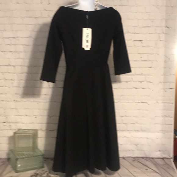 Vintage CYS designer black dress - Picture 4 of 6